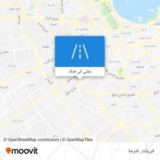 خريطة البريثات