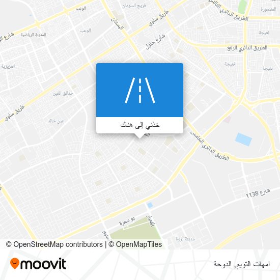 خريطة امهات التويم