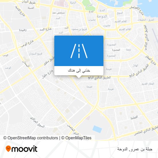 خريطة جبلة بن عمرو