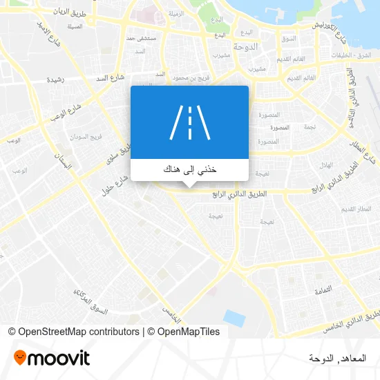 خريطة المعاهد