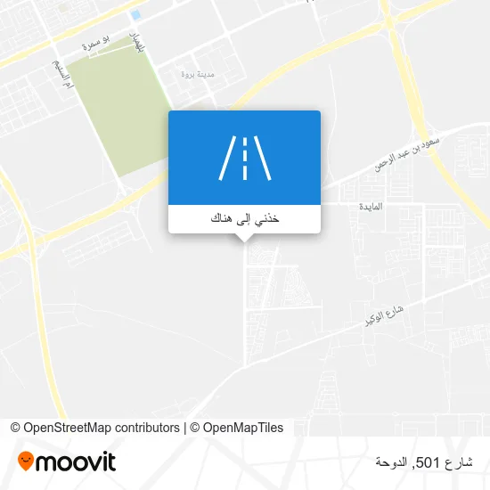خريطة شارع 501