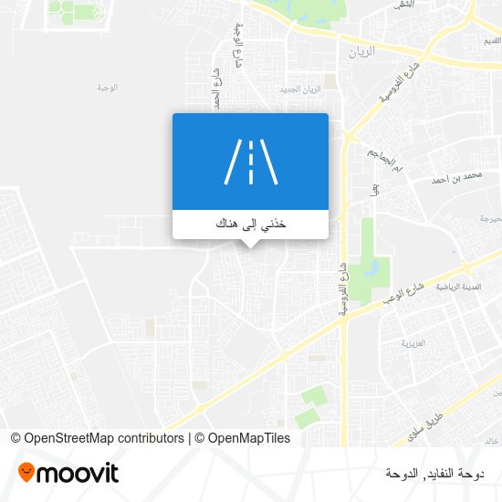 خريطة دوحة النفايد