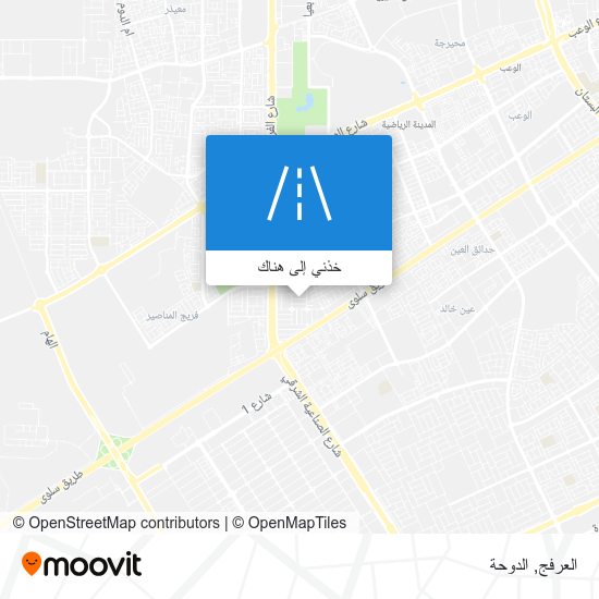 خريطة العرفج