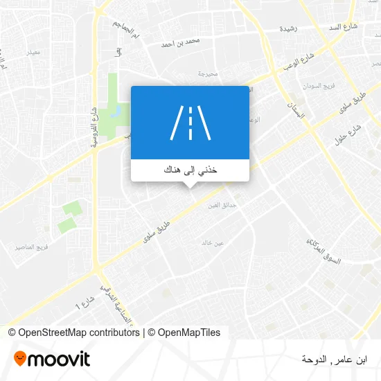 خريطة ابن عامر