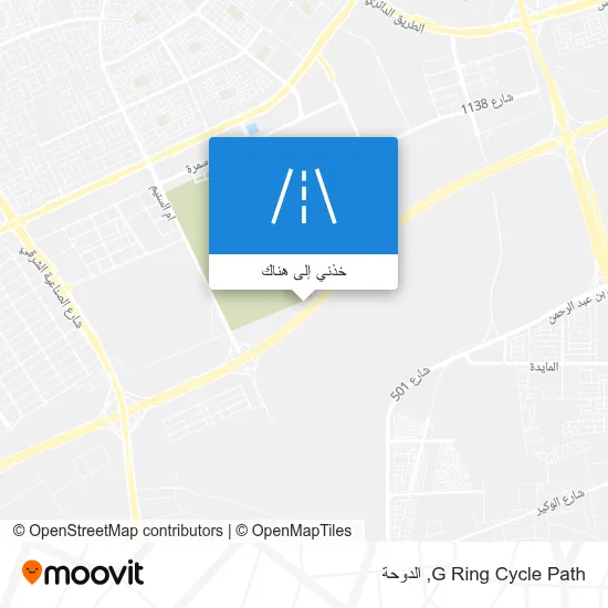 خريطة G Ring Cycle Path