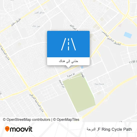 خريطة F Ring Cycle Path