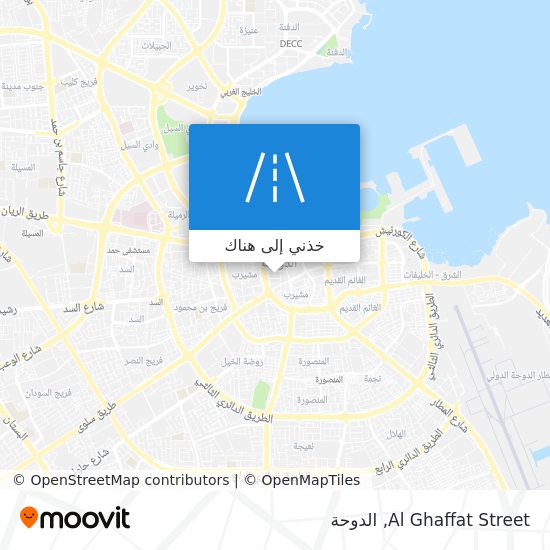 خريطة Al Ghaffat Street