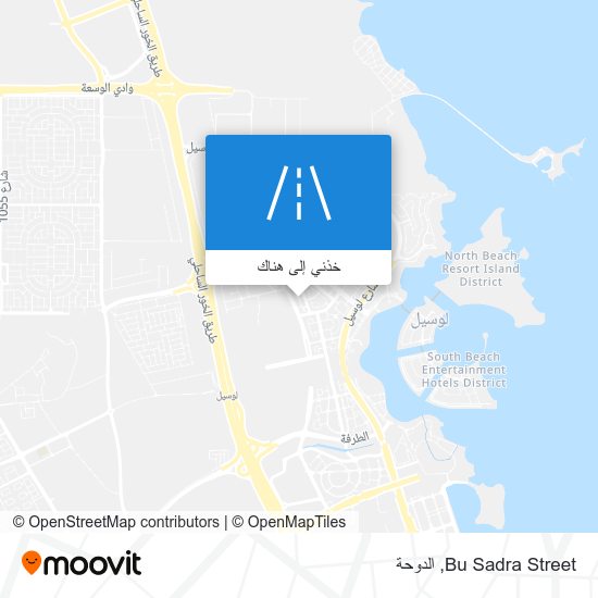 خريطة Bu Sadra Street