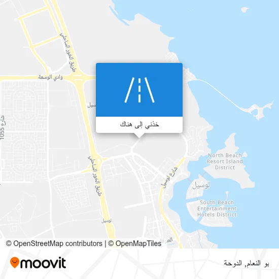 خريطة بو النعام