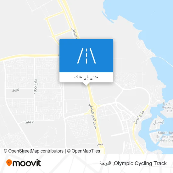 خريطة Olympic Cycling Track