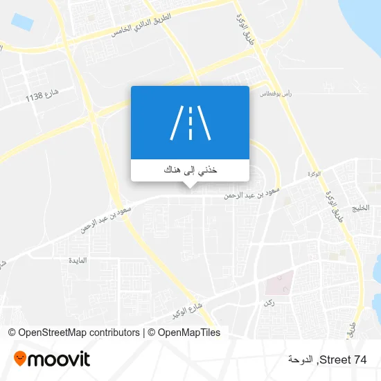 خريطة Street 74