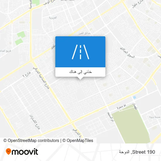 خريطة Street 190