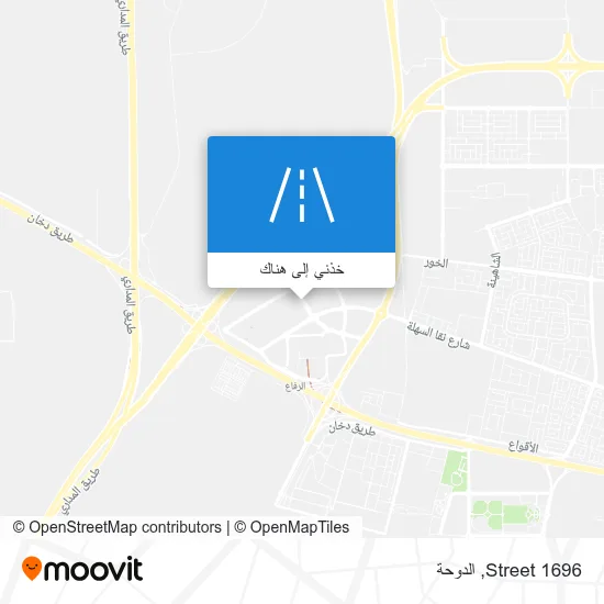 خريطة Street 1696