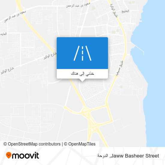 خريطة Jaww Basheer Street