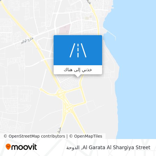 خريطة Al  Garata Al Shargiya Street