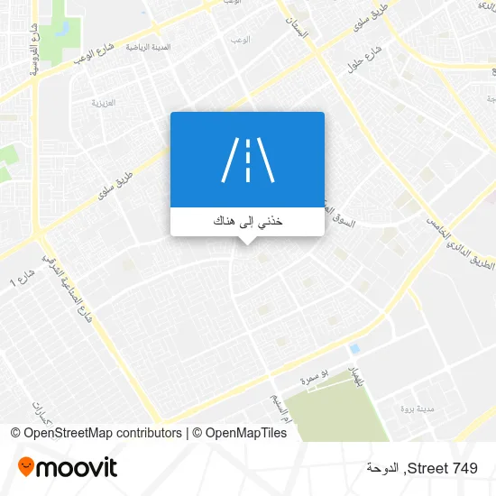 خريطة Street 749