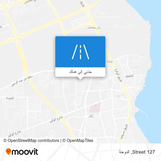 خريطة Street 127