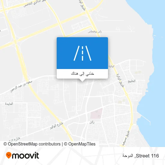 خريطة Street 116
