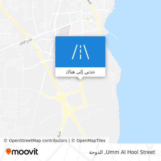 خريطة Umm Al Hool Street