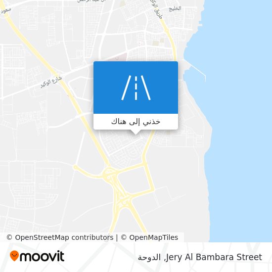 خريطة Jery Al Bambara Street