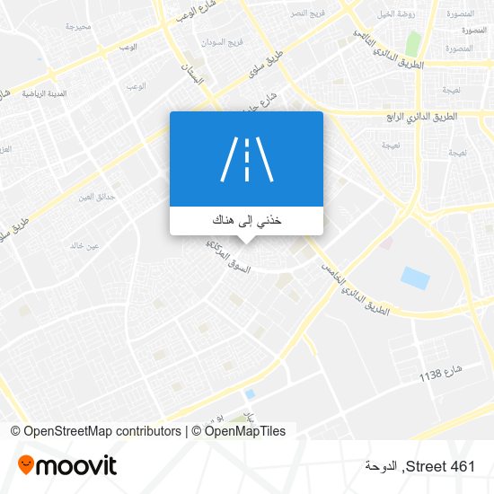 خريطة Street 461
