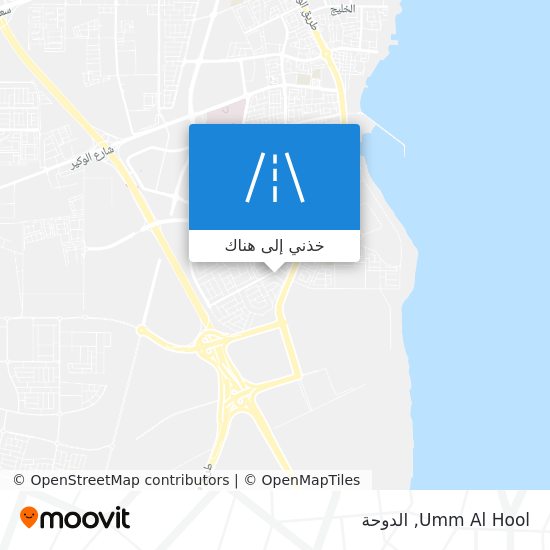 خريطة Umm Al Hool