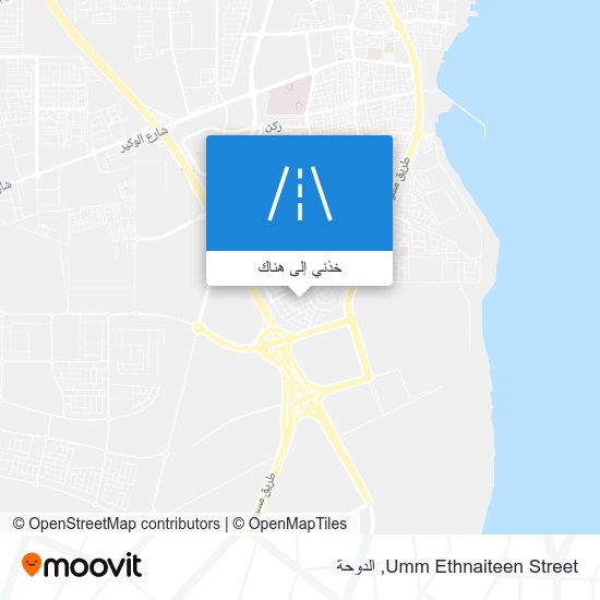 خريطة Umm Ethnaiteen Street