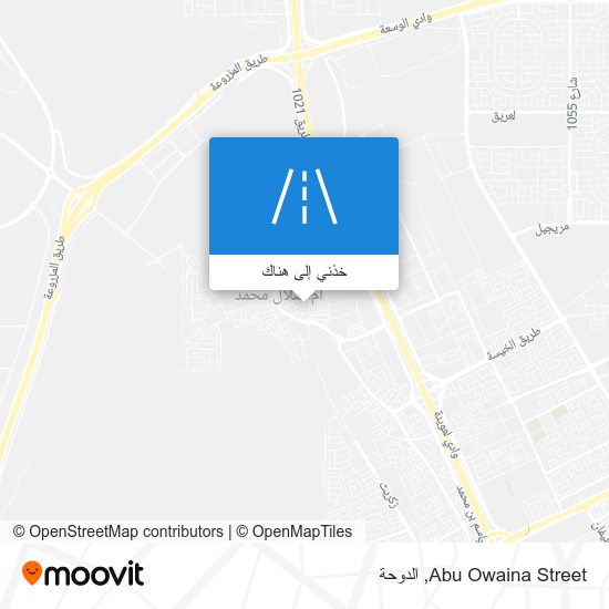 خريطة Abu Owaina Street