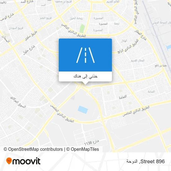 خريطة Street 896