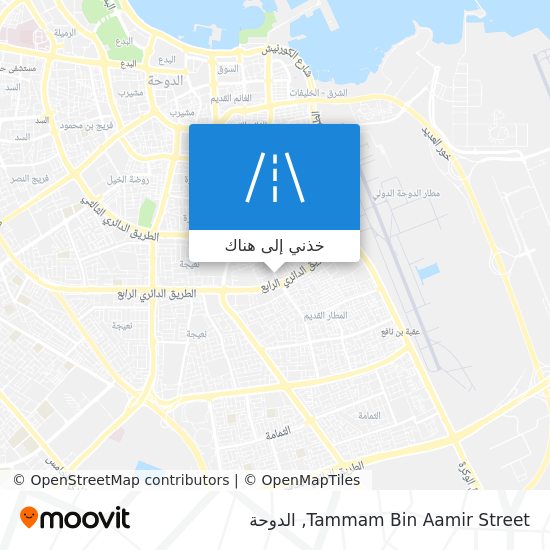 خريطة Tammam Bin Aamir Street