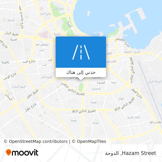 خريطة Hazam Street