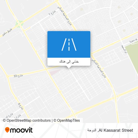 خريطة Al Kassarat Street