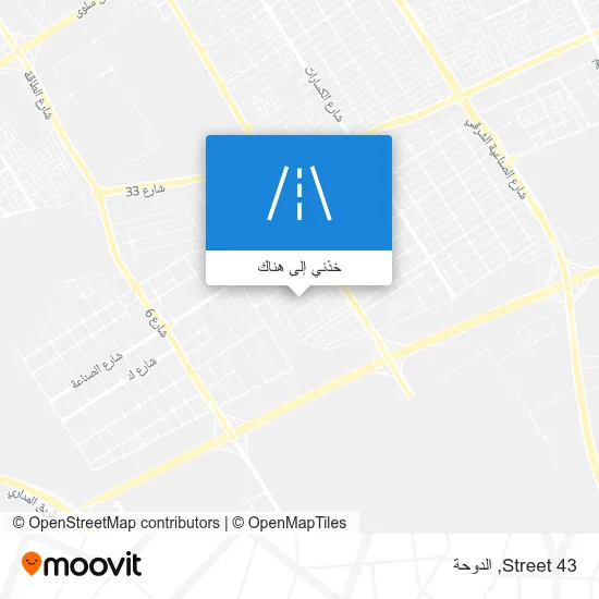 خريطة Street 43