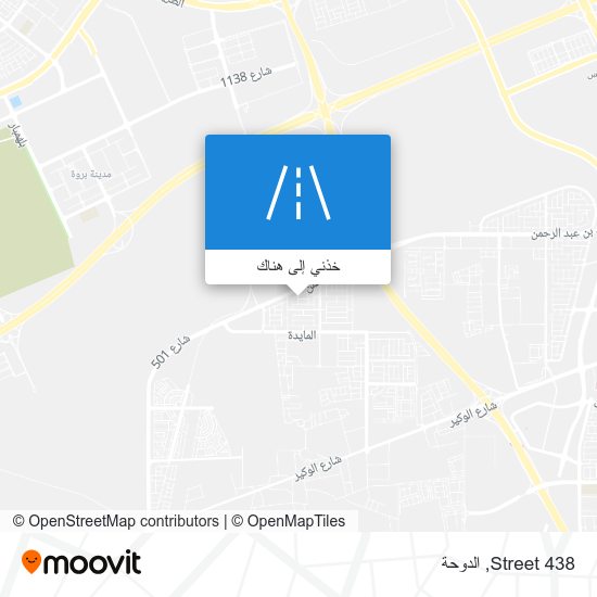 خريطة Street 438