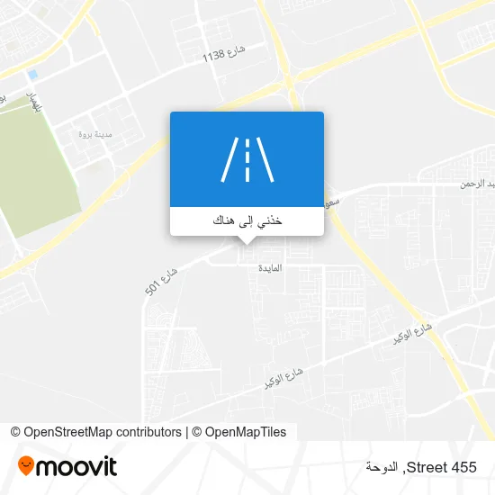 خريطة Street 455