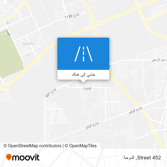 خريطة Street 452