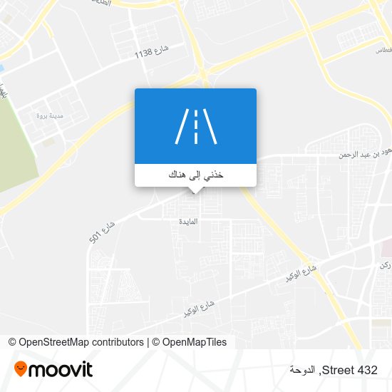 خريطة Street 432