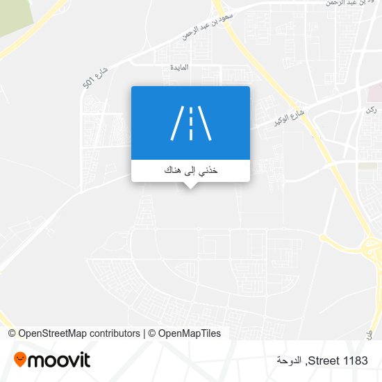 خريطة Street 1183