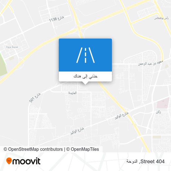 خريطة Street 404