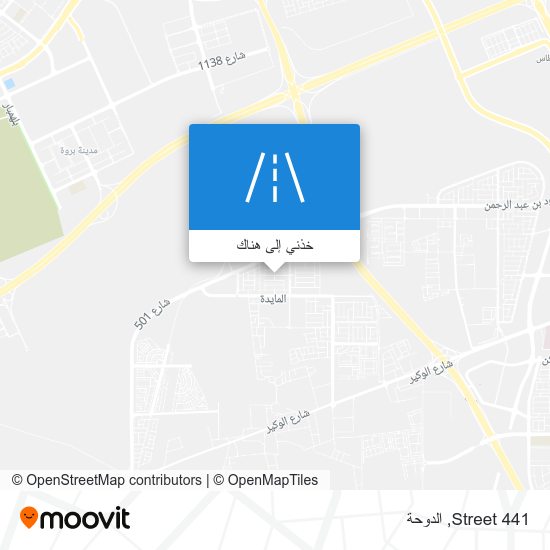 خريطة Street 441