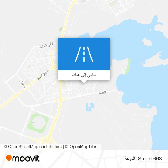 خريطة Street 668