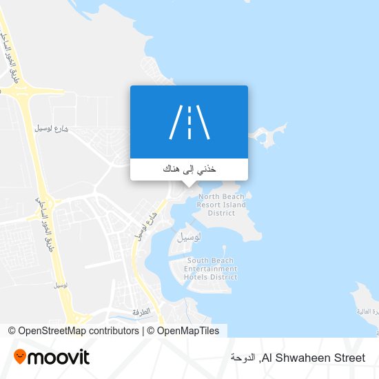 خريطة Al Shwaheen Street