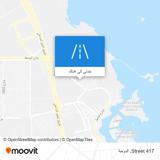 خريطة Street 417