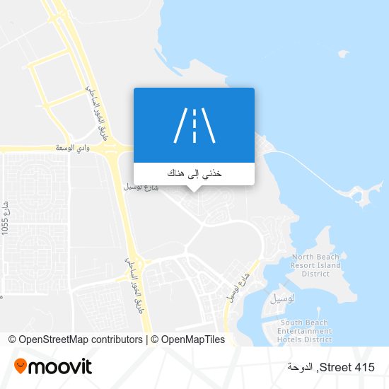 خريطة Street 415