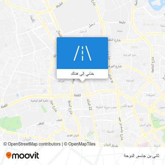 خريطة ثانى بن جاسم