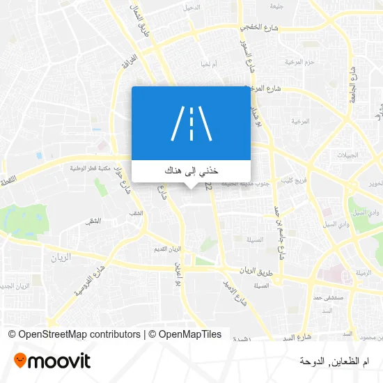 خريطة ام الظعاين