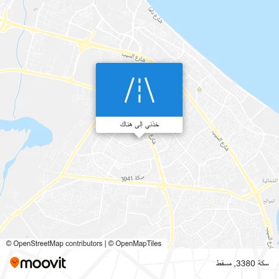 خريطة سكة 3380