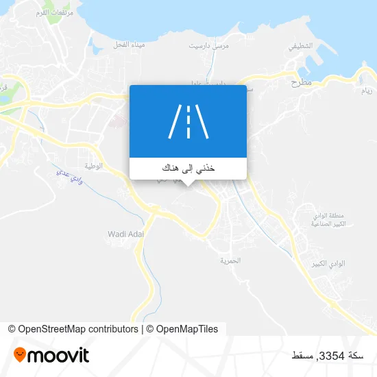 خريطة سكة 3354