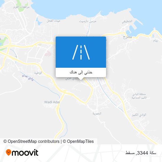 خريطة سكة 3344