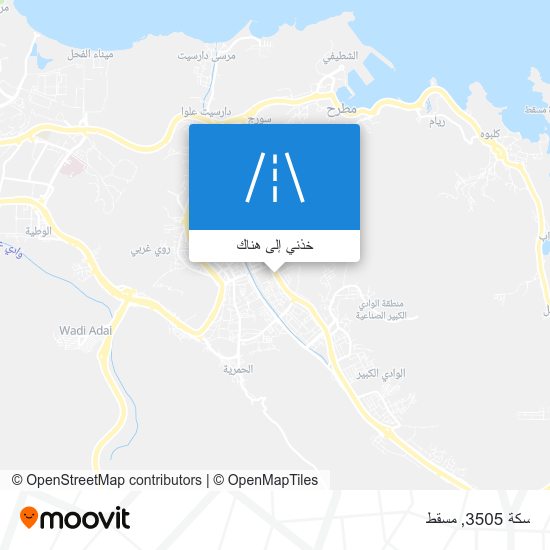 خريطة سكة 3505